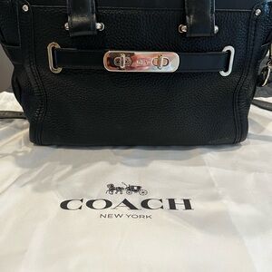Coach Black Swagger Bag